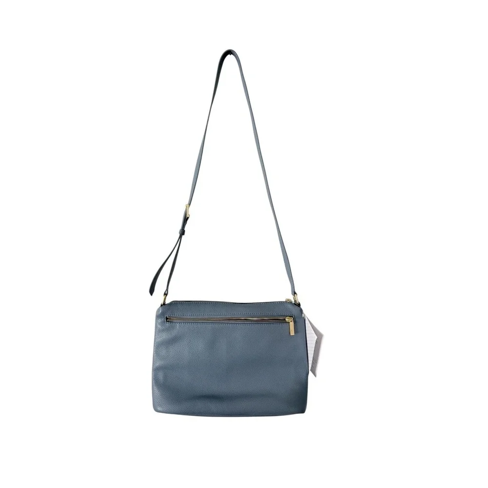 Freshly Picked Classic Crossbody Diaper Bag NWT Vegan Leather Gold‎ Hardware